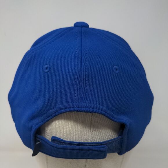 Pacific Headwear Men's Strapback Hat Blue Embroidered W Big Logo Polyester - Picture 5 of 8